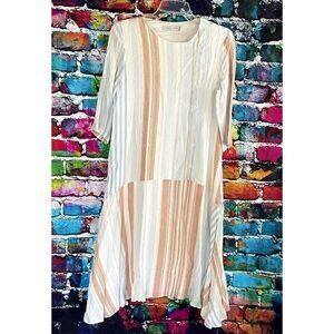 Crimson + Clover Striped Tunic Style Dress Size medium